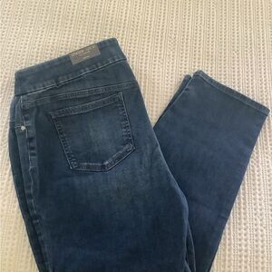 Chico's Classic Blue Ankle Jeggings size 16 Petite / 3P NWT